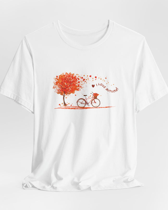 "I Love Autumn" Unisex Jersey Short Sleeve Tee