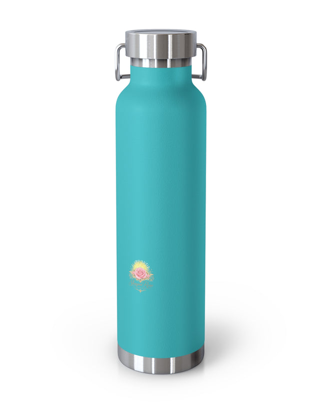 "My Father Says I am Royalty" Copper Vacuum Insulated Bottle, 22oz