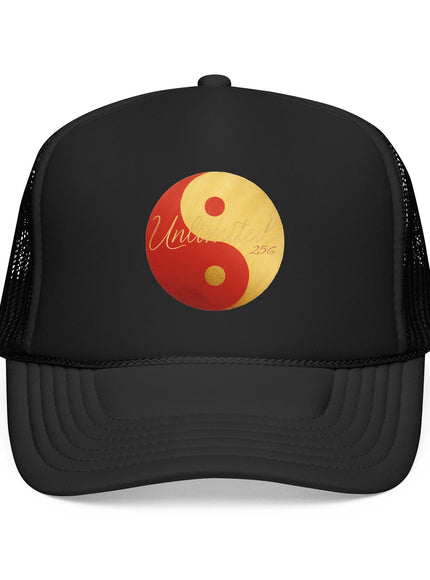"Ying Yang, Unlimited 256" Foam Trucker Hat