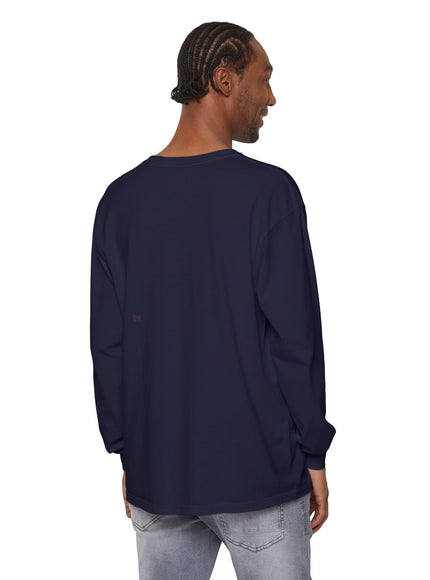"California Poppies" Unisex Garment-dyed Long Sleeve T-Shirt
