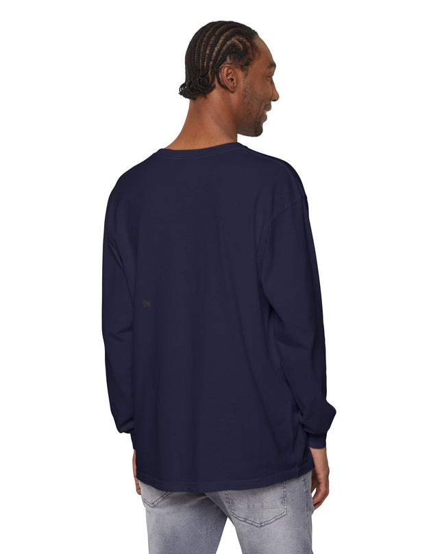 "California Poppies" Unisex Garment-dyed Long Sleeve T-Shirt