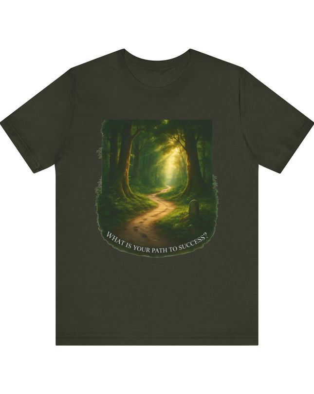 "Path to Success" Unisex Short Sleeve Tee