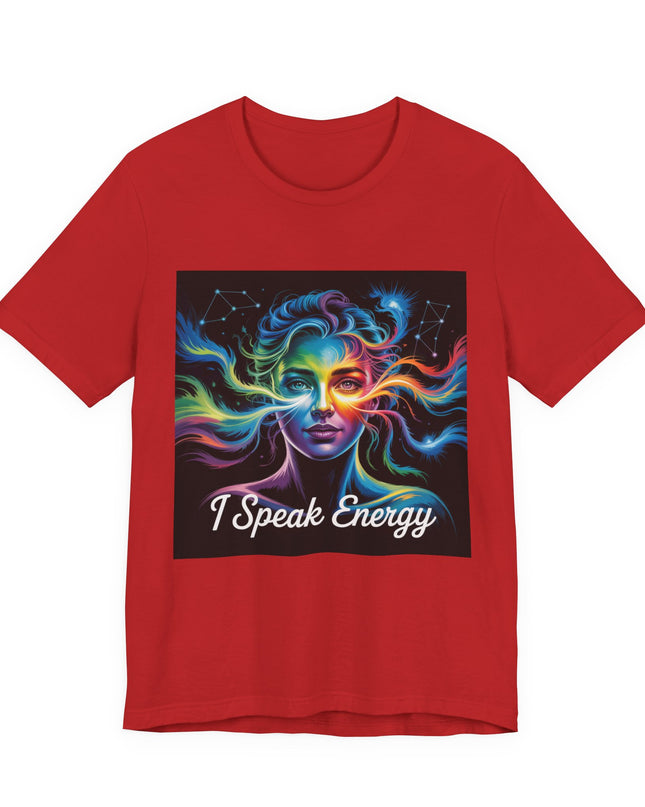 "I Speak Energy, (Energy for Success)" Men's and Women's Jersey Short Sleeve Tee