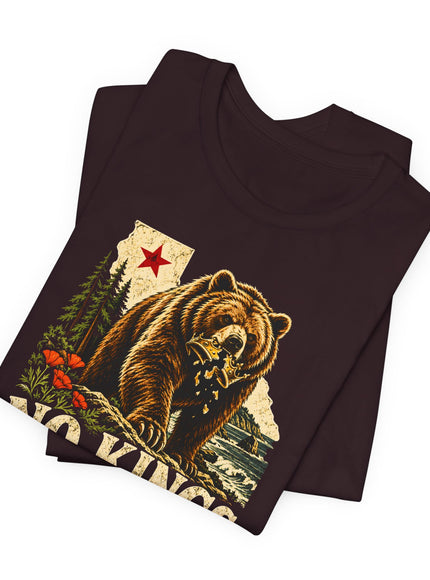 "No Kings California" Unisex Jersey Short Sleeve Tee