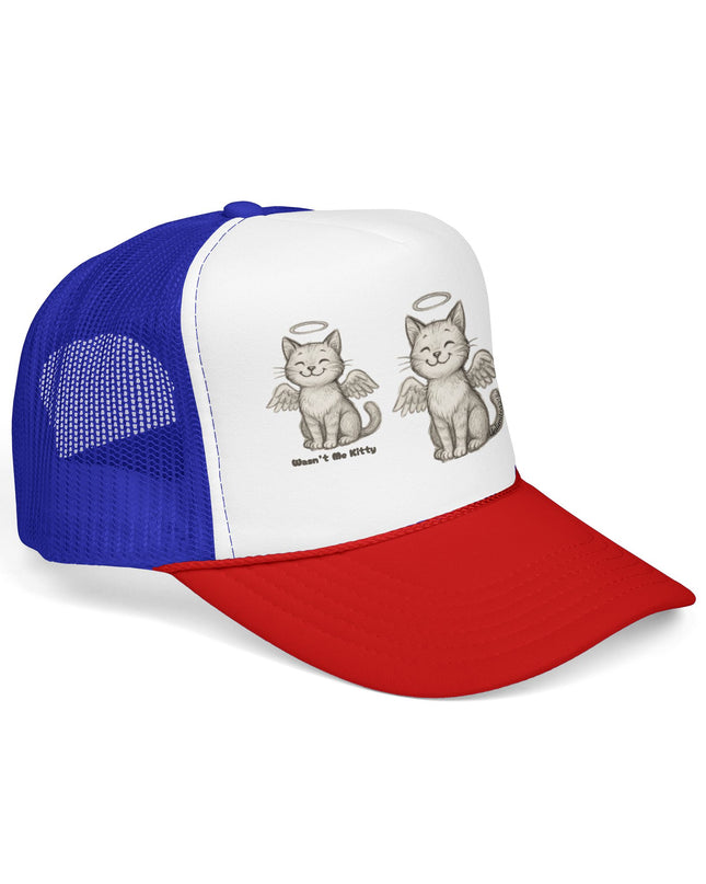"Wasn't Me Kitty" Foam Trucker Hat
