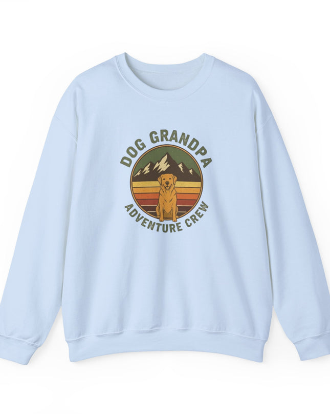 "Dog Grandpa Adventure Crew" Unisex Adult Sweatshirt
