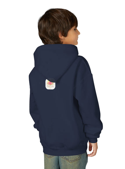 "My Father Says I am Royalty" Youth Heavy Blend Hooded Sweatshirt