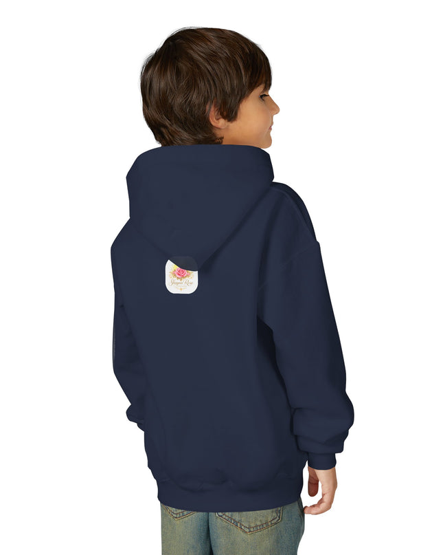 "My Father Says I am Royalty" Youth Heavy Blend Hooded Sweatshirt