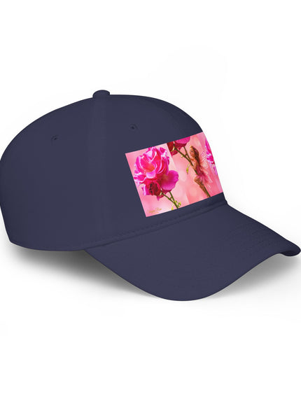 "Fairy Rose" Low Profile Baseball Cap