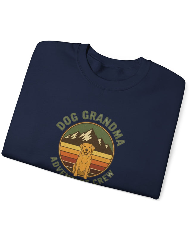 "Dog Grandma Adventure Crew" Unisex Sweatshirt