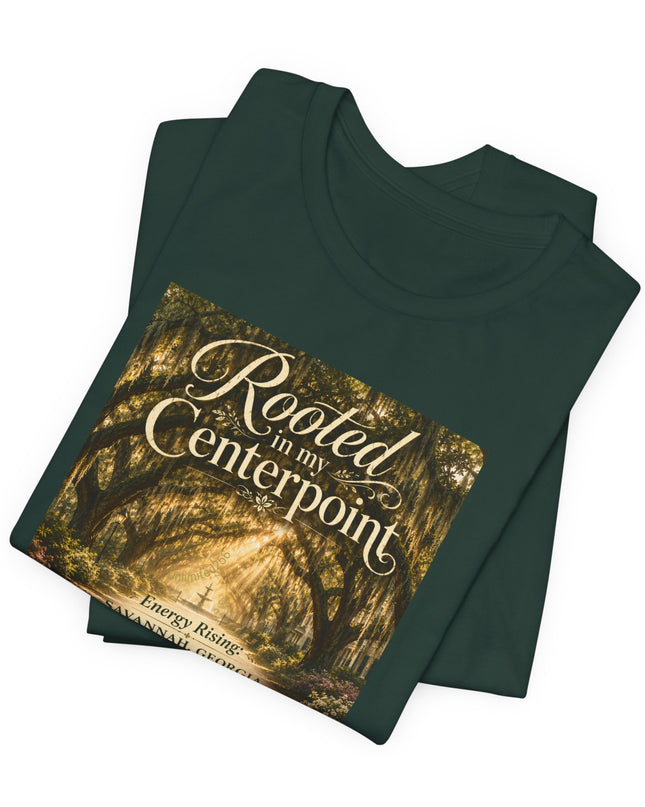 "Rooted in my Centerpoint" Unisex Jersey Short Sleeve Tee