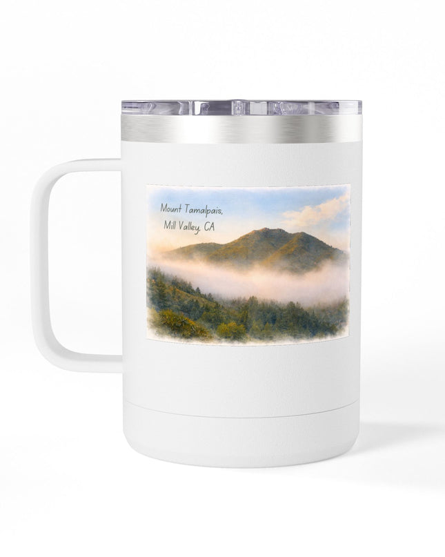 "Mount Tamalpais, Mill Valley, California" Coffee Mug Tumbler, 15oz