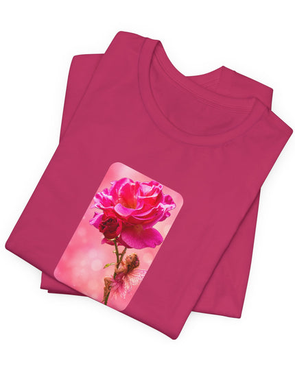 "Fairy Rose" Unisex Jersey Short Sleeve Tee