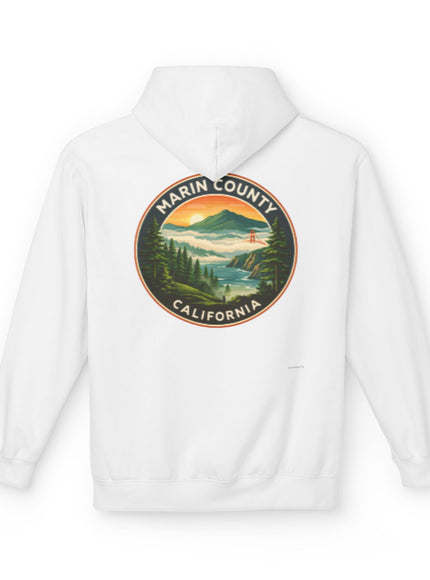 "Marin County, Above the Fog- no text" Unisex Midweight Softstyle Fleece Hoodie
