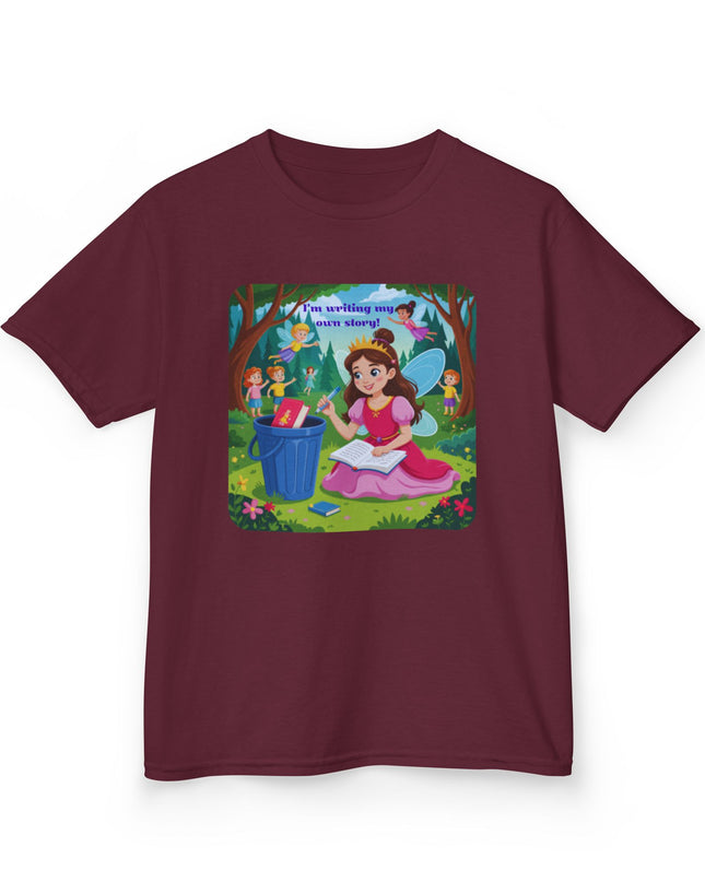 "I'm Writing my Own Story!" Kids Heavy Cotton Tee
