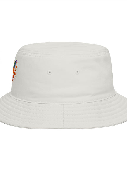 "Hummingbird and Poppies" Bucket Hat