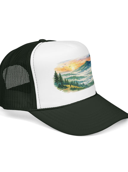 "Marin County, Where the Hills Meet the Sky" Foam Trucker Hat