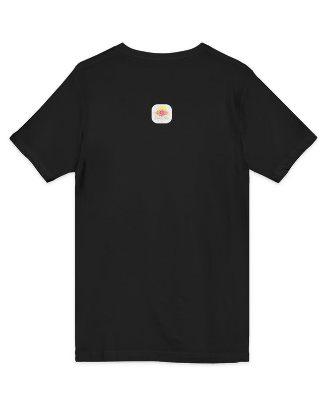"Blessed and Beautiful" Ladies' V-Neck T-Shirt