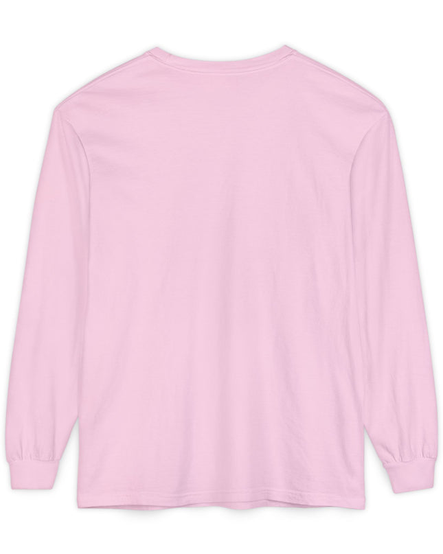"Courageous Change Happening Within" Unisex Garment-dyed Long Sleeve T-Shirt