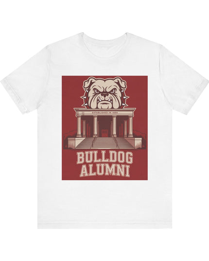 "Bulldog Alumni" Unisex Jersey Short Sleeve Tee