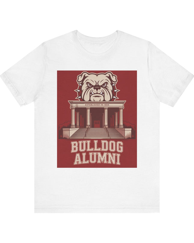 "Bulldog Alumni" Unisex Jersey Short Sleeve Tee