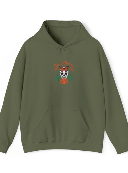 "Día de Muertos" Unisex Heavy Blend Hooded Embroidered Sweatshirt