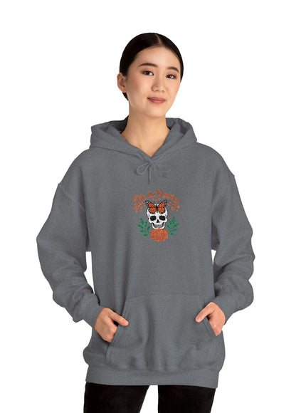 "Día de Muertos" Unisex Heavy Blend Hooded Embroidered Sweatshirt