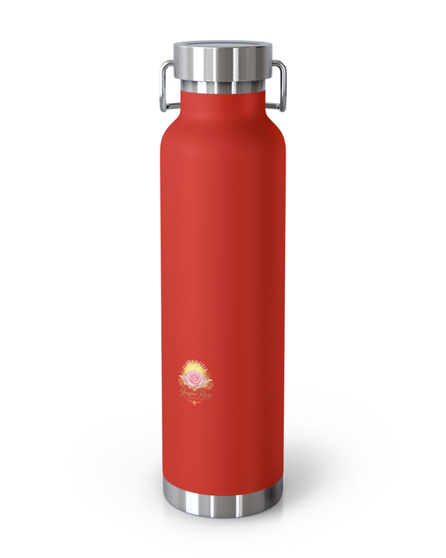 "My Father Says I am Royalty" Copper Vacuum Insulated Bottle, 22oz
