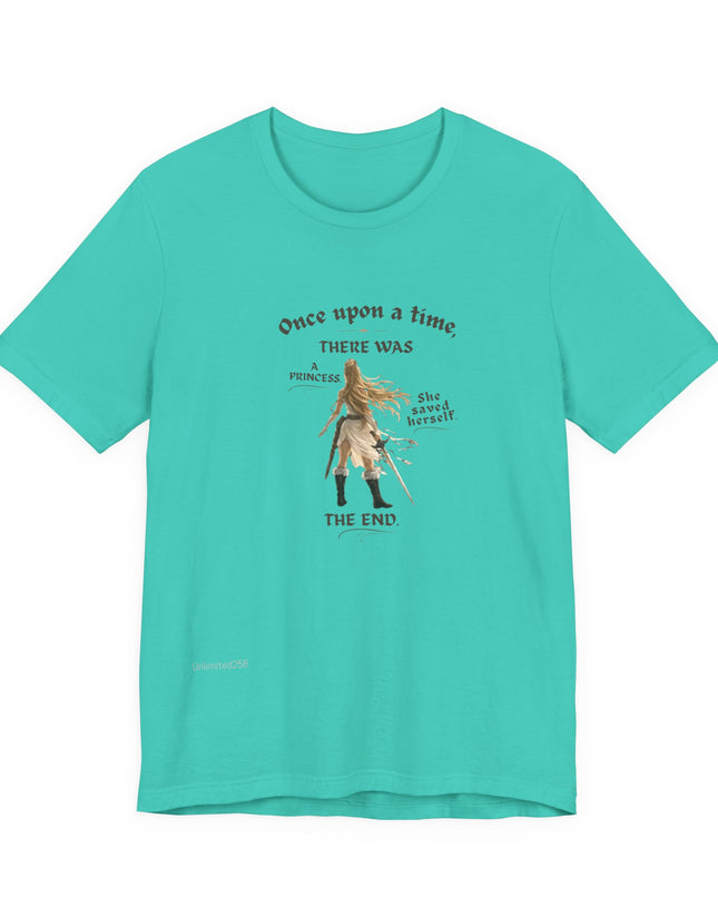 "She Saved Herself" Unisex Jersey Short Sleeve Tee
