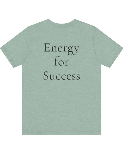 "Celebrate WINS, (Energy for Success) with Balloons" Unisex Jersey Short Sleeve Tee