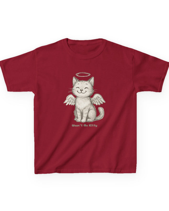 "Wasn't Me Kitty" Kids Heavy Cotton Tee