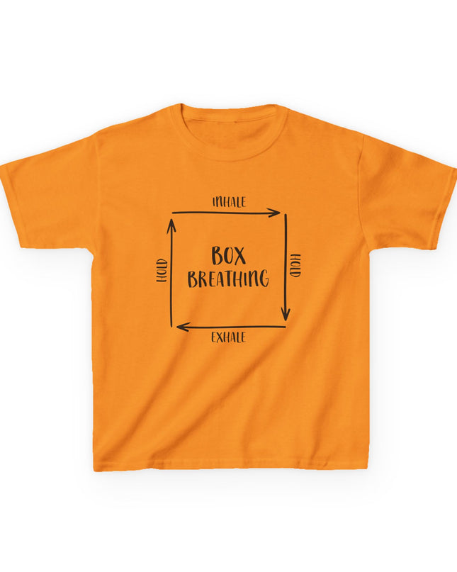"Box Breathing" Kids Heavy Cotton Tee