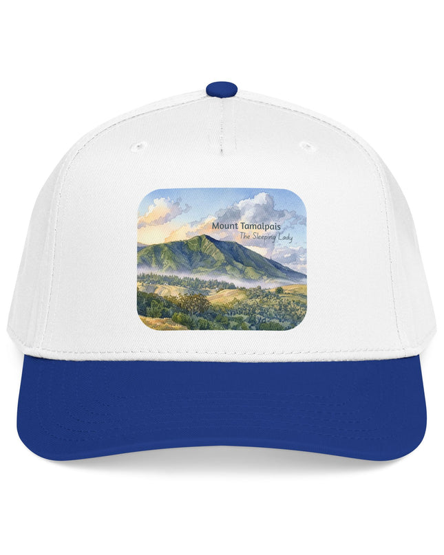 "Mount Tamalpais, the Sleeping Lady" Mid Profile Baseball Cap
