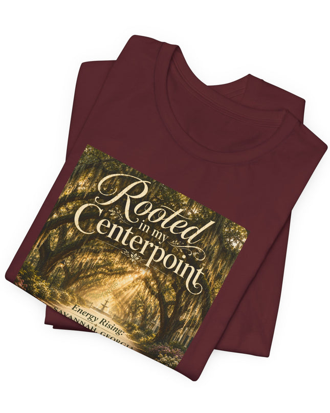 "Rooted in my Centerpoint" Unisex Jersey Short Sleeve Tee