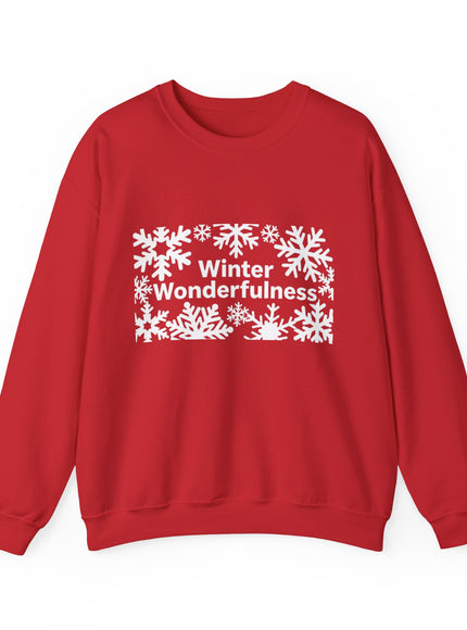 "Winter Wonderfulness" Unisex Adult Sweatshirt