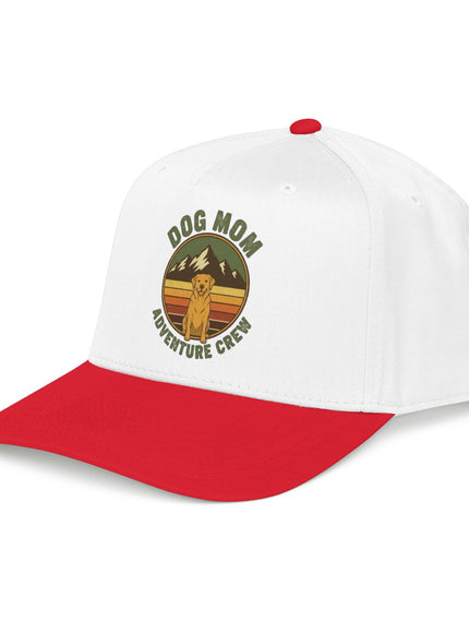 "Dog Mom" Mid Profile Baseball Cap