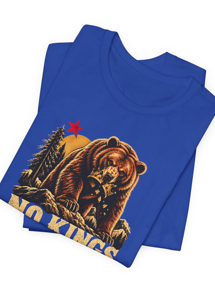 "No Kings California" Unisex Jersey Short Sleeve Tee
