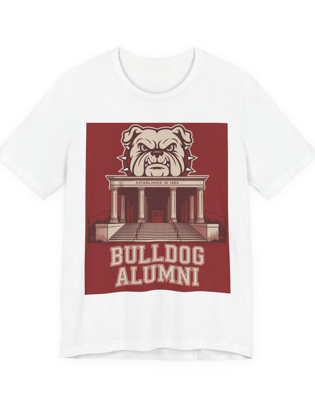 "Bulldog Alumni" Unisex Jersey Short Sleeve Tee