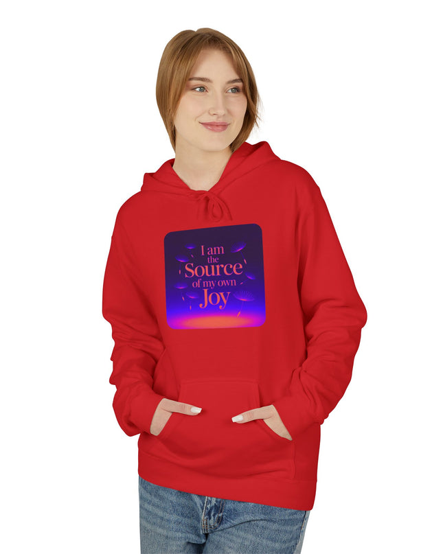 "I Am the Source of my Own Joy" Unisex Midweight Softstyle Fleece Hoodie