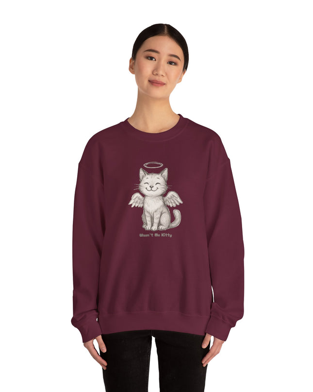 "Wasn't Me Kitty" Unisex Sweatshirt
