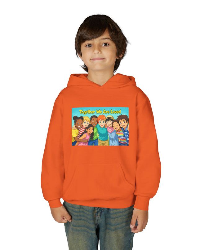 "Together We Are Loved" Youth Hooded Sweatshirt