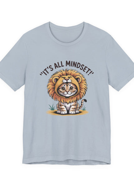 "Mindset Lion" Unisex Jersey Short Sleeve Tee