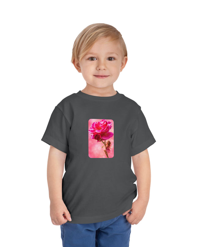 "Fairy Rose" Toddler Short Sleeve Tee