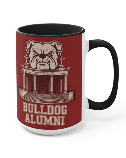 "Bulldog Alumni " Accent Mug