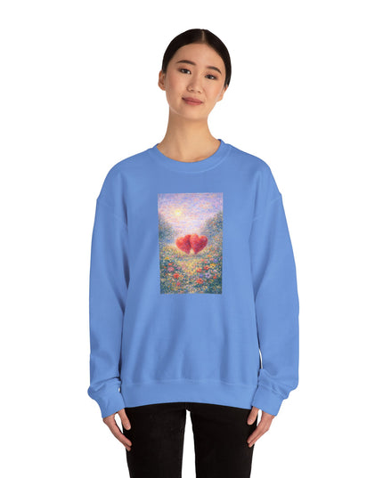 "Valentine's Day - Monet Style" Unisex Adult Sweatshirt