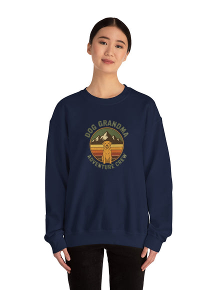 "Dog Grandma Adventure Crew" Unisex Sweatshirt