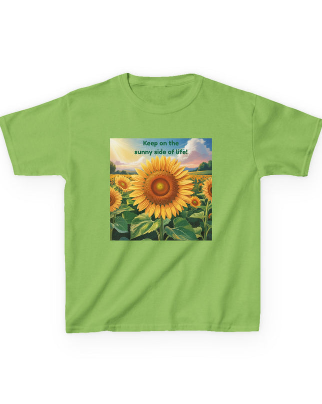 "Keep on the Sunny Side of Life" Kids Heavy Cotton Tee