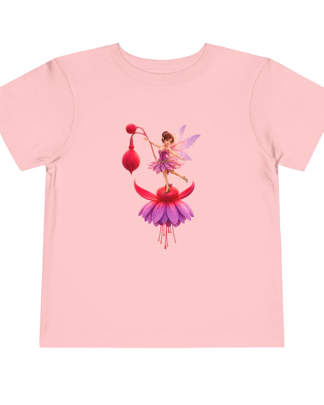 "Fuchsia Fairy" Toddler Short Sleeve Tee