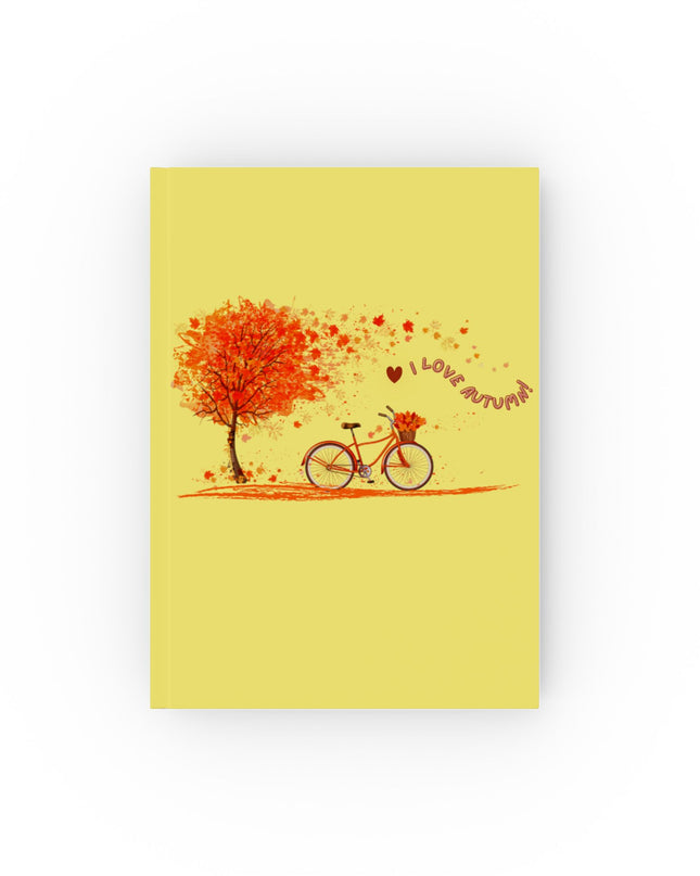 "I Love Autumn" Hardback Journal