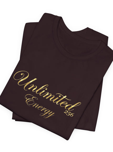 "Unlimited 256 Energy" Unisex Jersey Short Sleeve Tee
